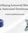 Benefits of Buying Industrial Motors from an Authorized Distributor
